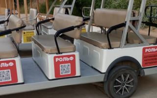 Размещение рекламы компании Браво и Рольф на катерах и гольф-карах